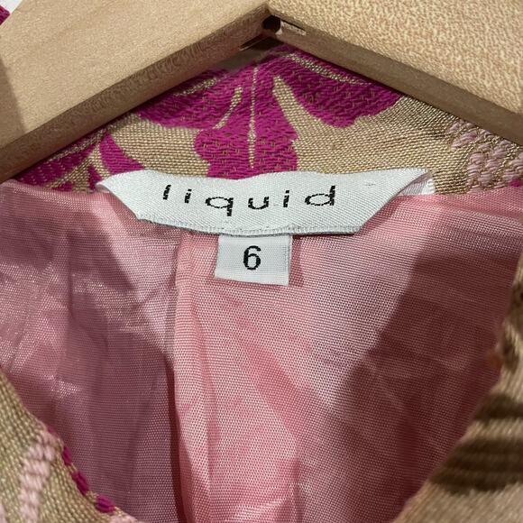 Vintage Liquid Floral Jacket - 6 - Picture 9 of 12